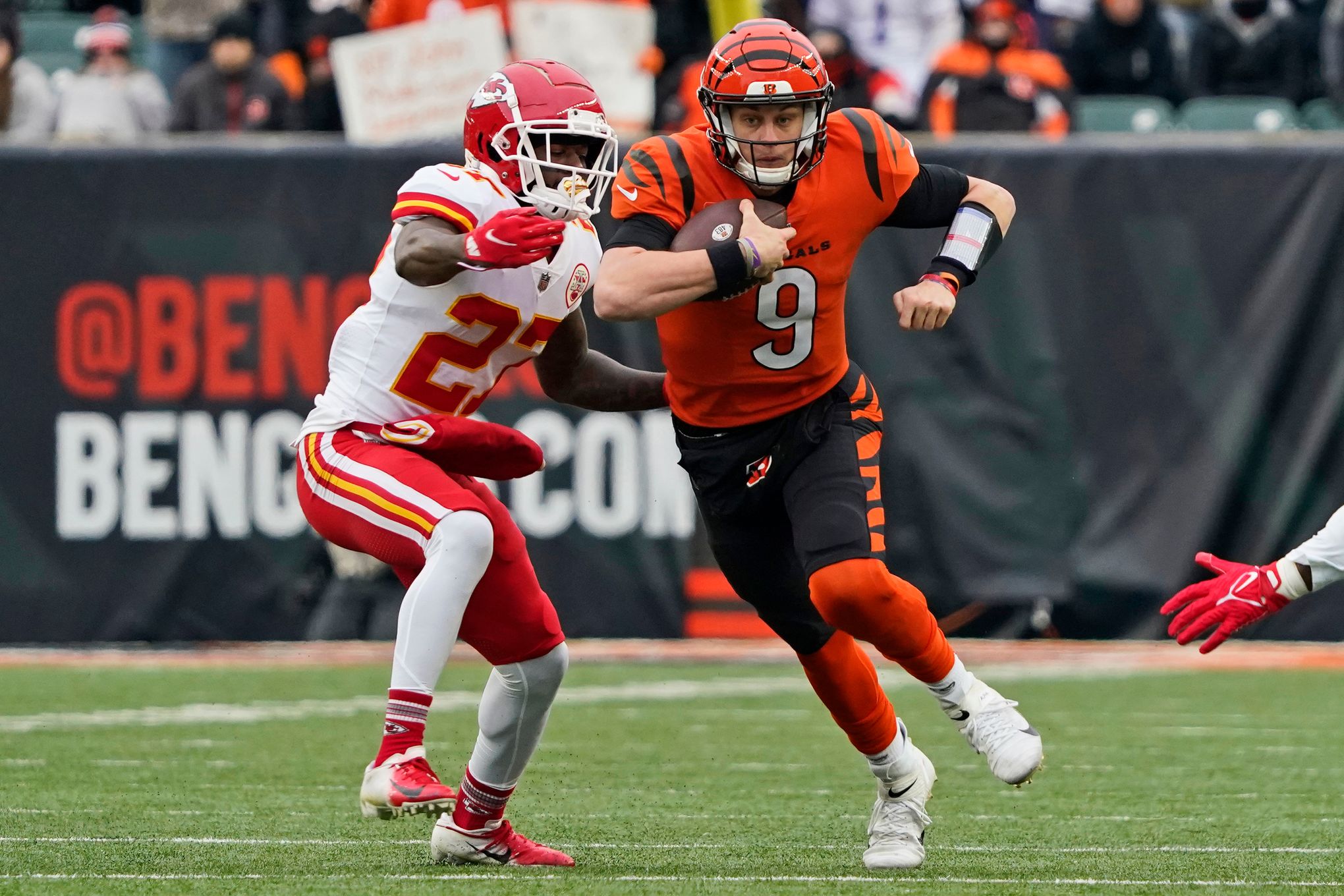 Fenton, Gordon among inactives for Chiefs, first-round matchup