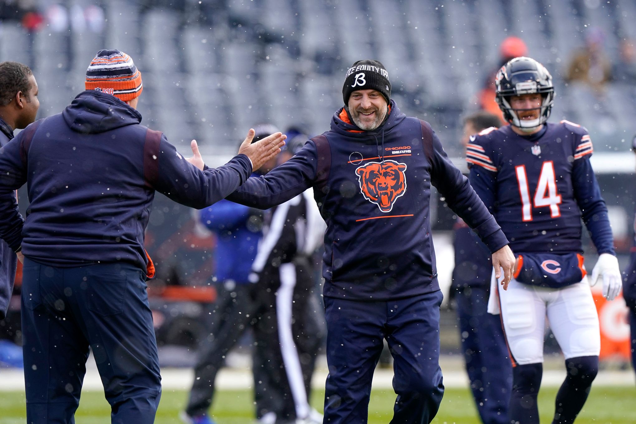 Chicago Bears: How coach Matt Nagy's record compares