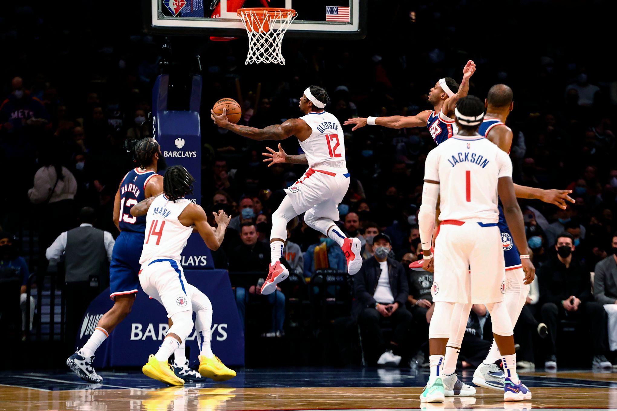 Amir Coffey - Los Angeles Clippers - Christmas Day' 20 - Game