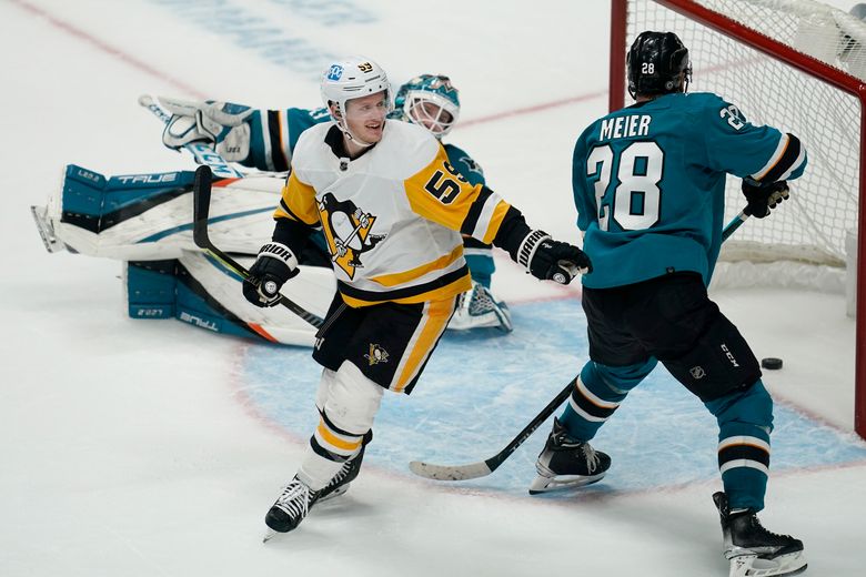 Logan Couture, San Jose Sharks beat Pittsburgh Penguins