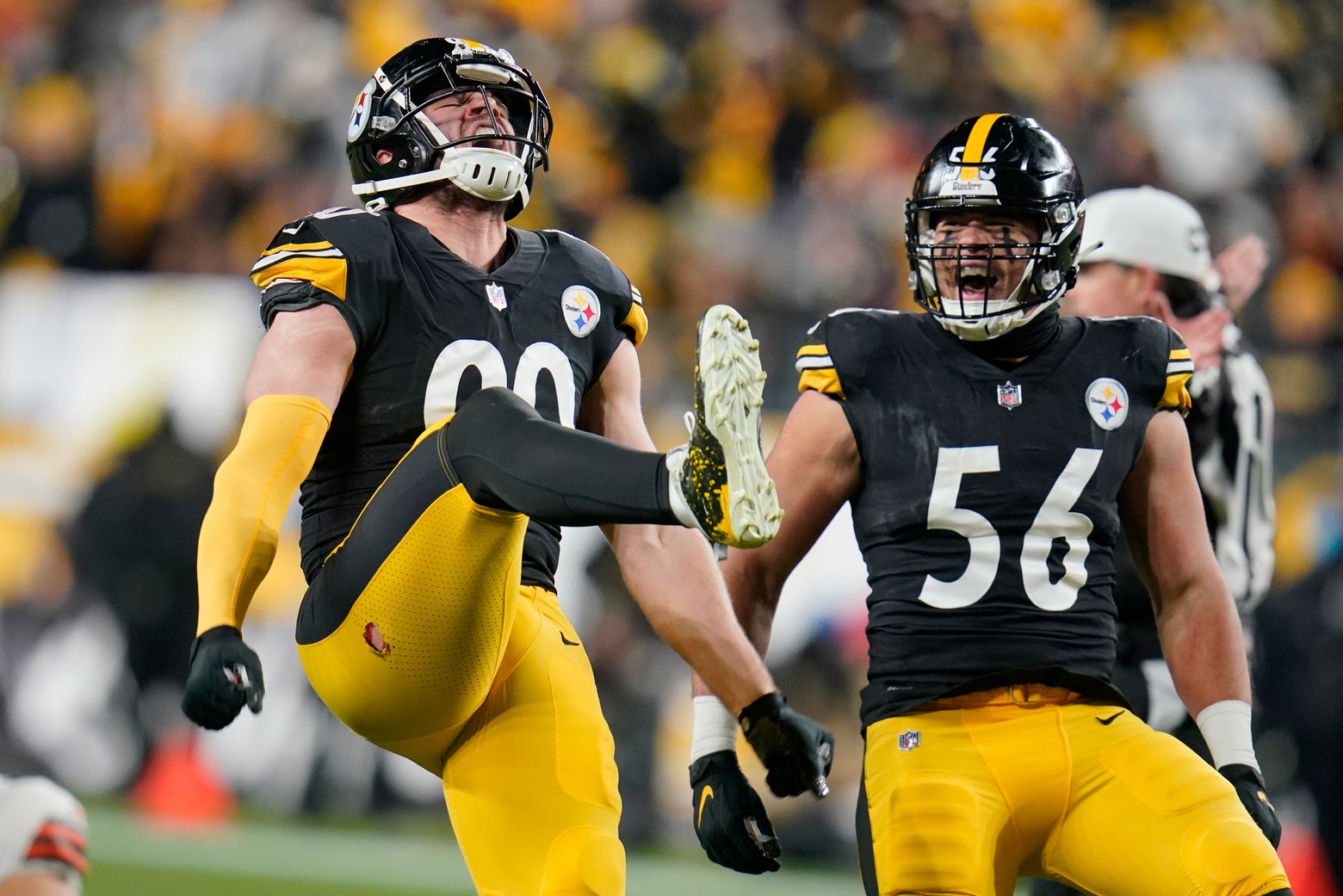 Pittsburgh Steelers on X: .@_TJWatt is the only @NFL player since 2008 to  have at least 14 sacks, 14 tackles for loss, 33 quarterback hits, 7 forced  fumbles and 4 fumble recoveries