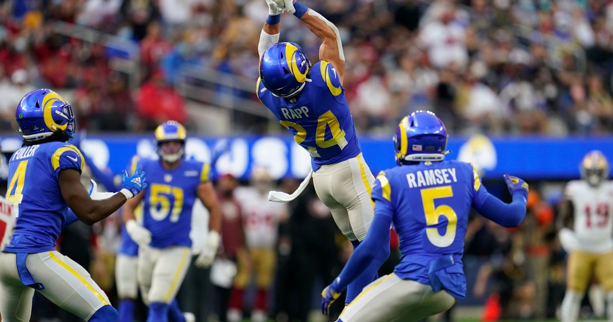 Rams won’t have LT Whitworth, S Rapp against Buccaneers | The Seattle Times