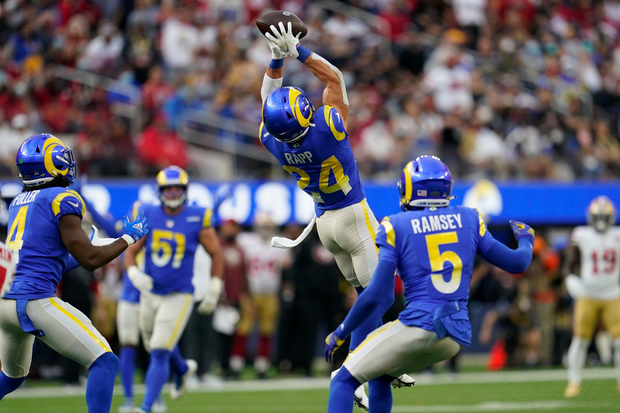 Los Angeles Rams: Super Bowl champion Terrell Burgess returns to