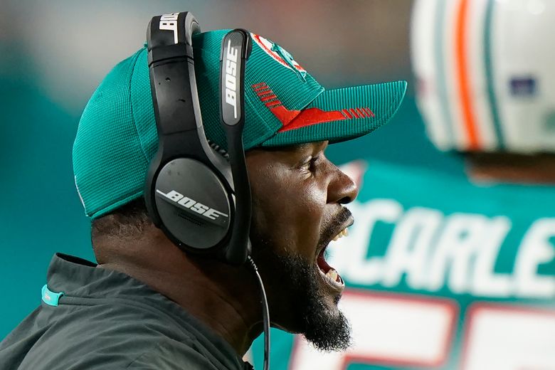 Miami Dolphins fire coach Brian Flores after 3 seasons | The Seattle Times Miami Dolphins fire coach Brian Flores after 3 seasons | The Seattle Times
