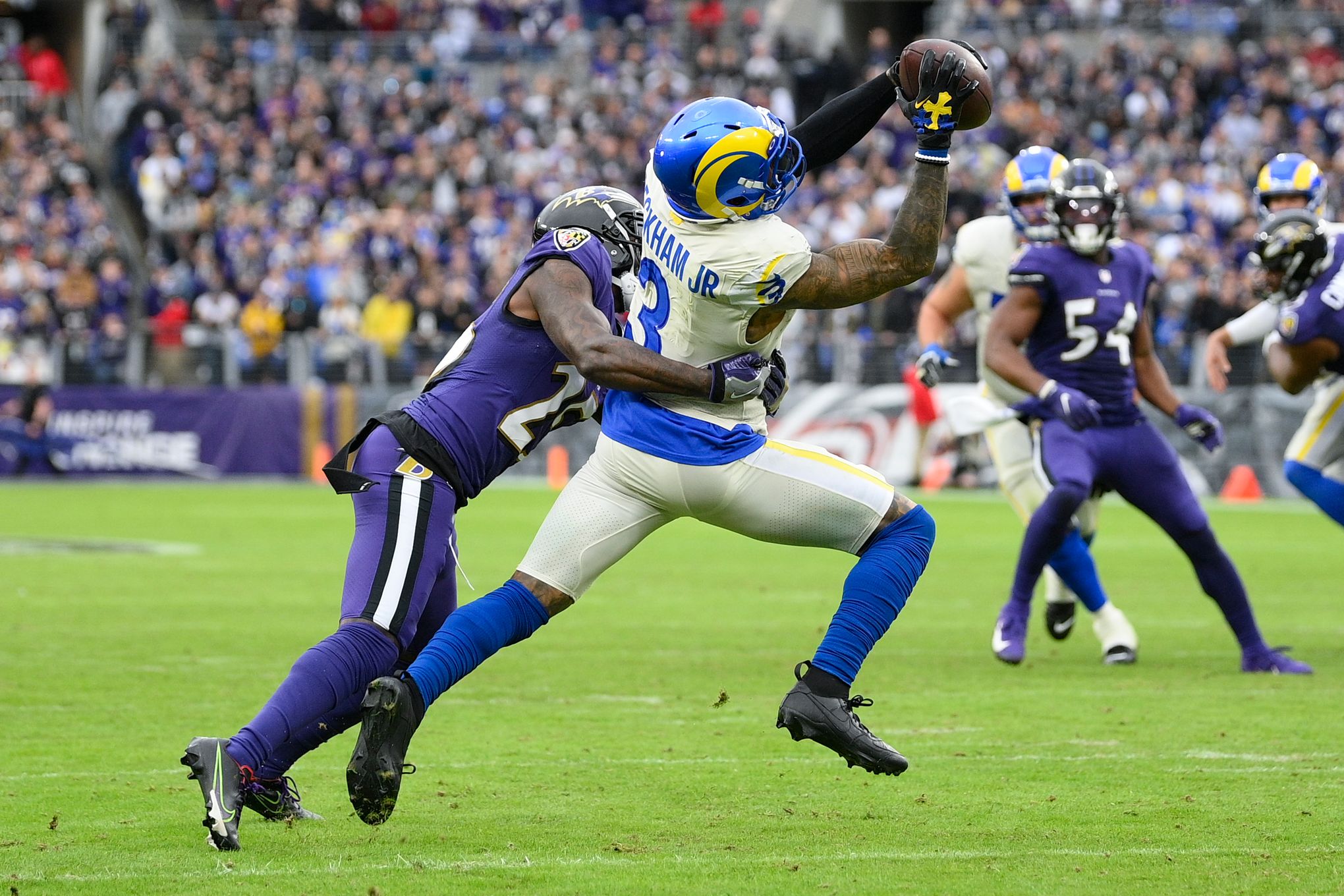 Rams' 20-19 victory over Baltimore Ravens by the numbers - Los Angeles Times