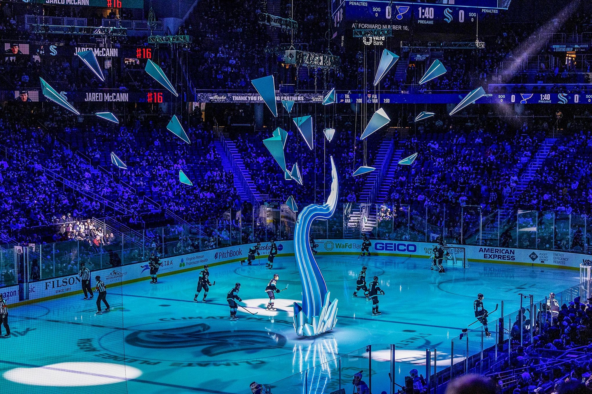 As NHL playoffs progress, arenas filling up, atmosphere returning to normal