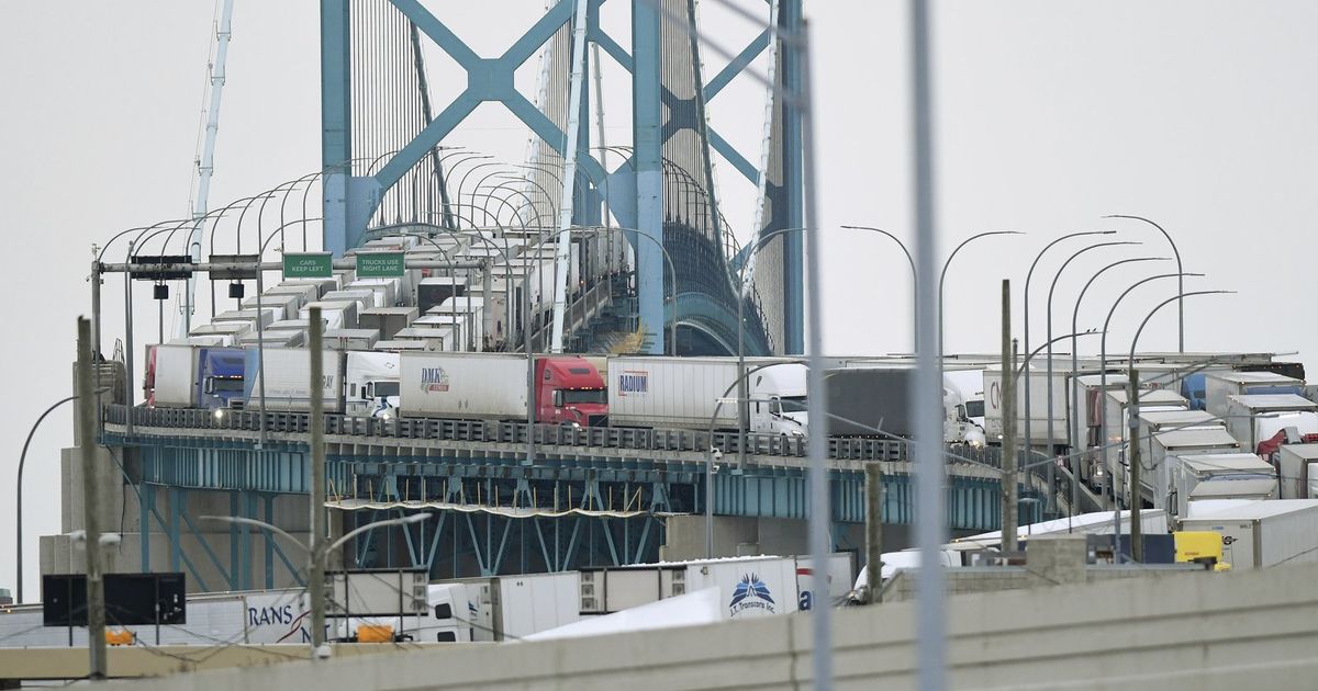 COVID-19 protests threaten border trade between Canada, US | The ...