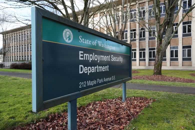 就业保障部报告称，华盛顿州的失业率仍低于大流行前的水平。 （肯兰伯特/西雅图时报）