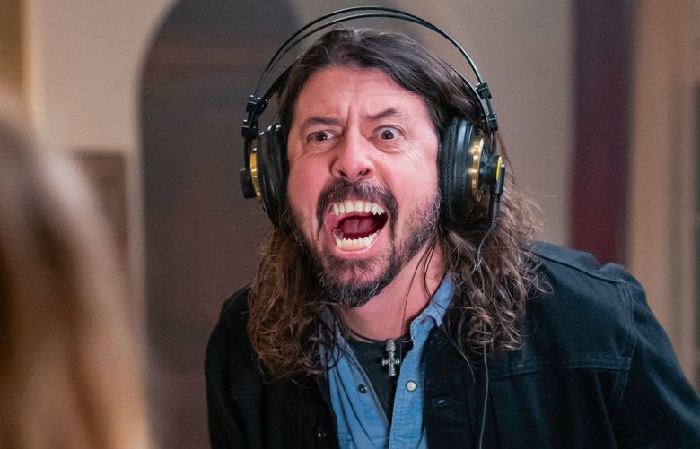 Dave Grohl stars as himself in director BJ McDonnell’s Studio 666, an Open Road Films release.