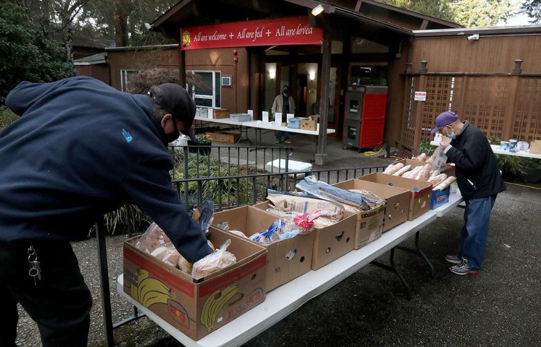 Every Tuesday at St Dunstan’s Episcopal Church on N 145th Street, Shoreline, they provide a food bank for needy individuals. Additionally Tuesday, February 22, 2022, they will provide indoor shelter for homeless persons. 219691