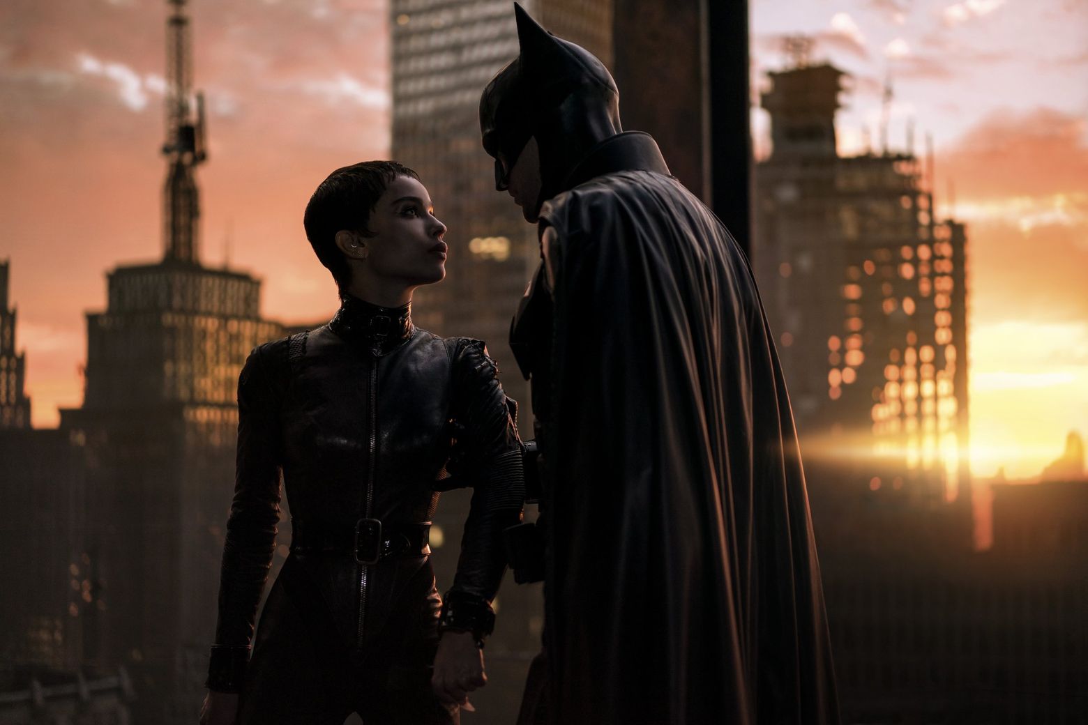 The Batman' review: Robert Pattinson swoops down in this very dark and long  reboot | The Seattle Times