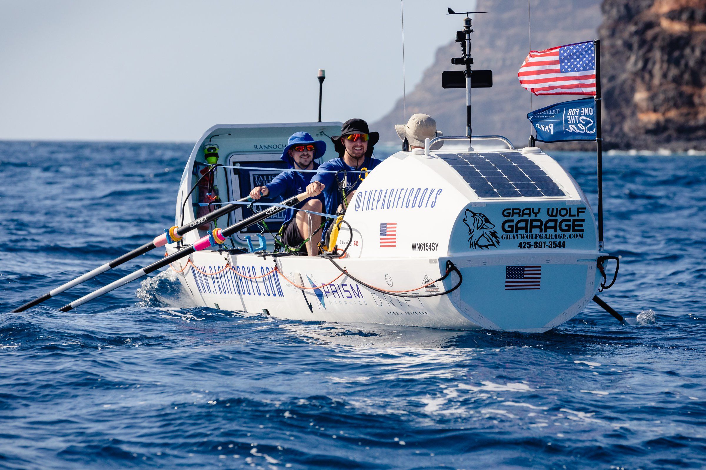 Meet the Seattle based rowing team that crossed the Atlantic in 40