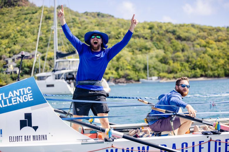 Meet the Seattle-based rowing team that crossed the Atlantic in 40 days