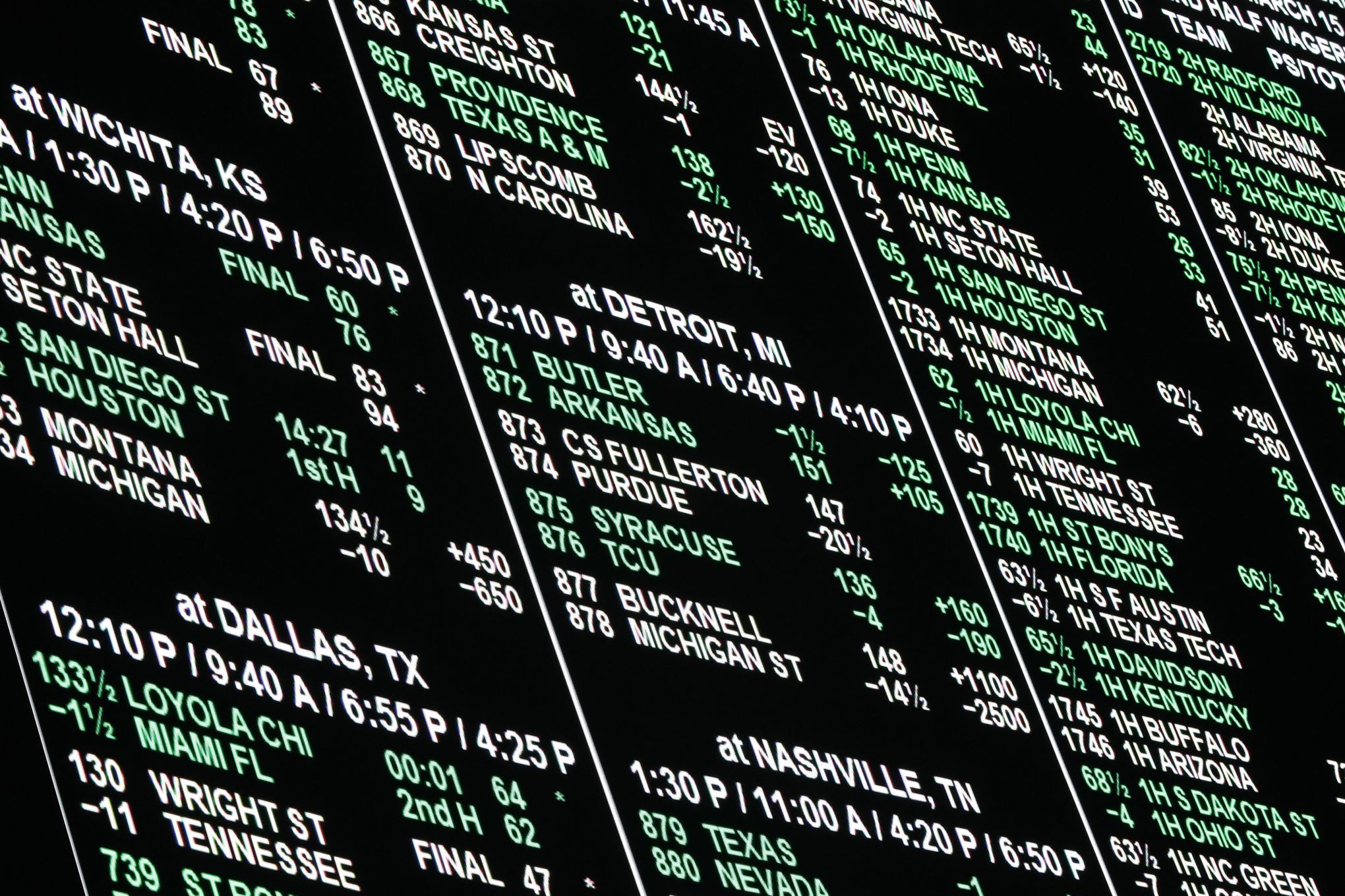 Parlay Betting - Sidelines