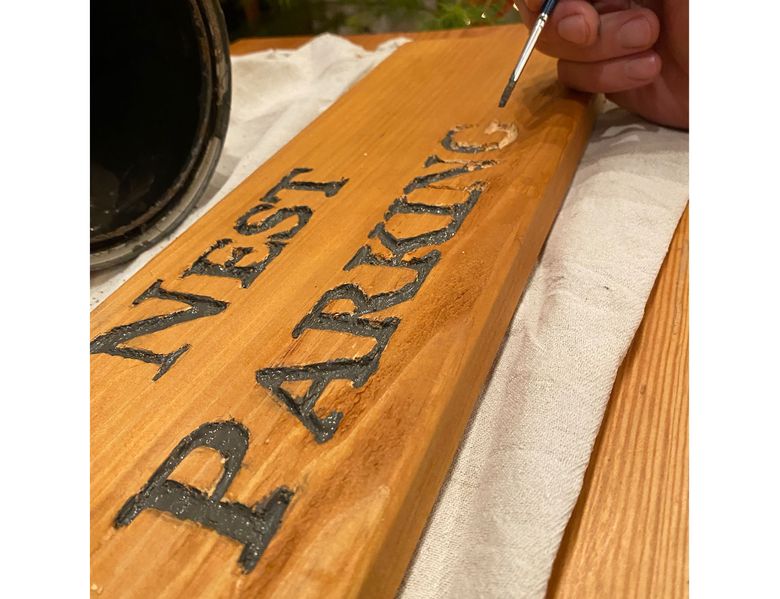 8 steps to creating a unique handcarved wood sign
