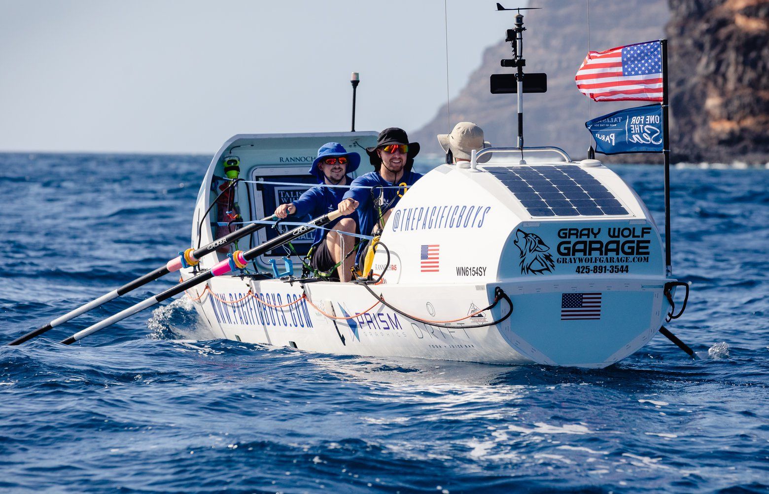 Meet the Seattle based rowing team that crossed the Atlantic in 40