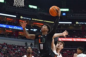 Offense sizzles, but Louisville still falls short at No. 19 Miami, 93-85 -  Card Chronicle