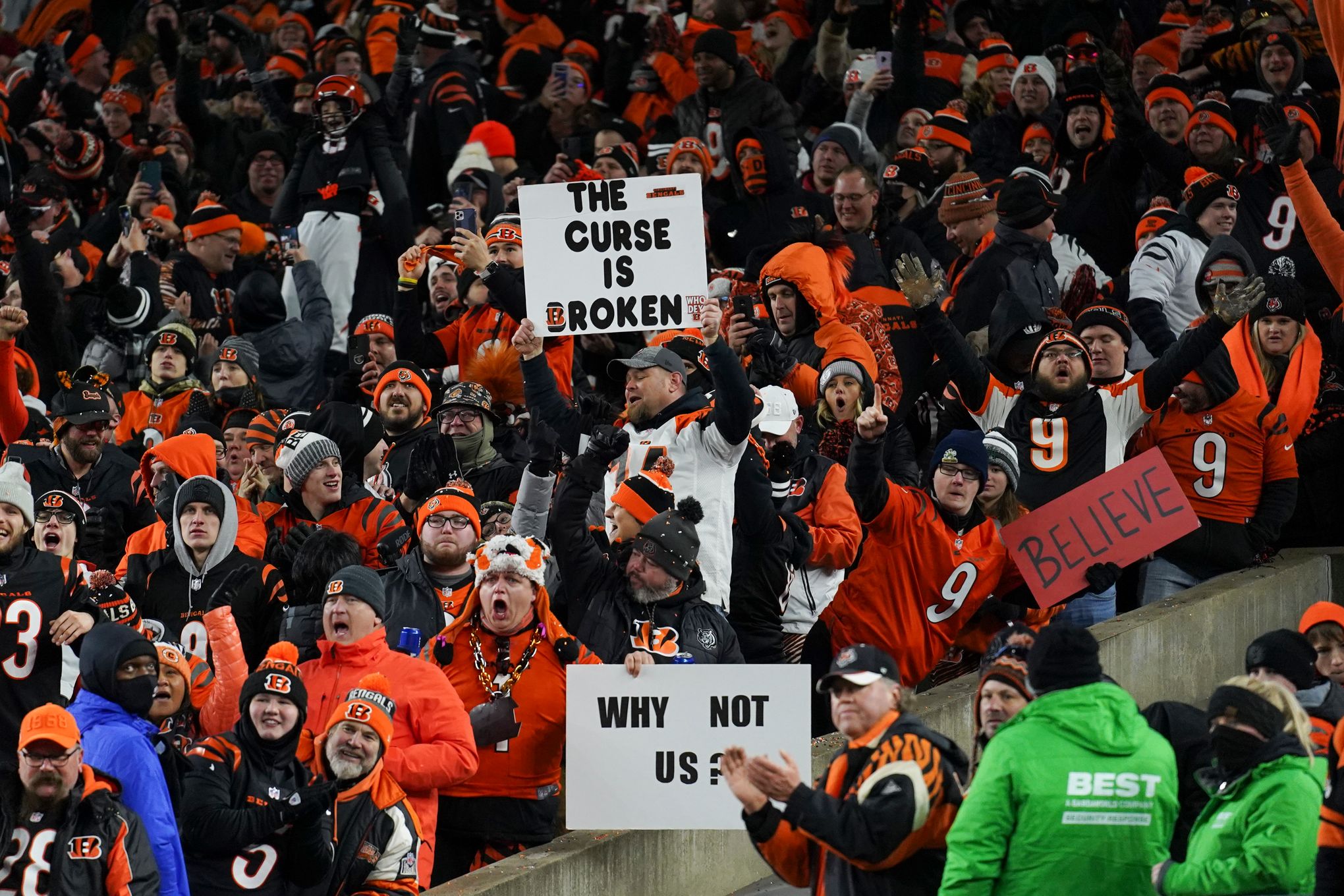 Bengals fans won't watch AFC Championship at Paul Brown Stadium