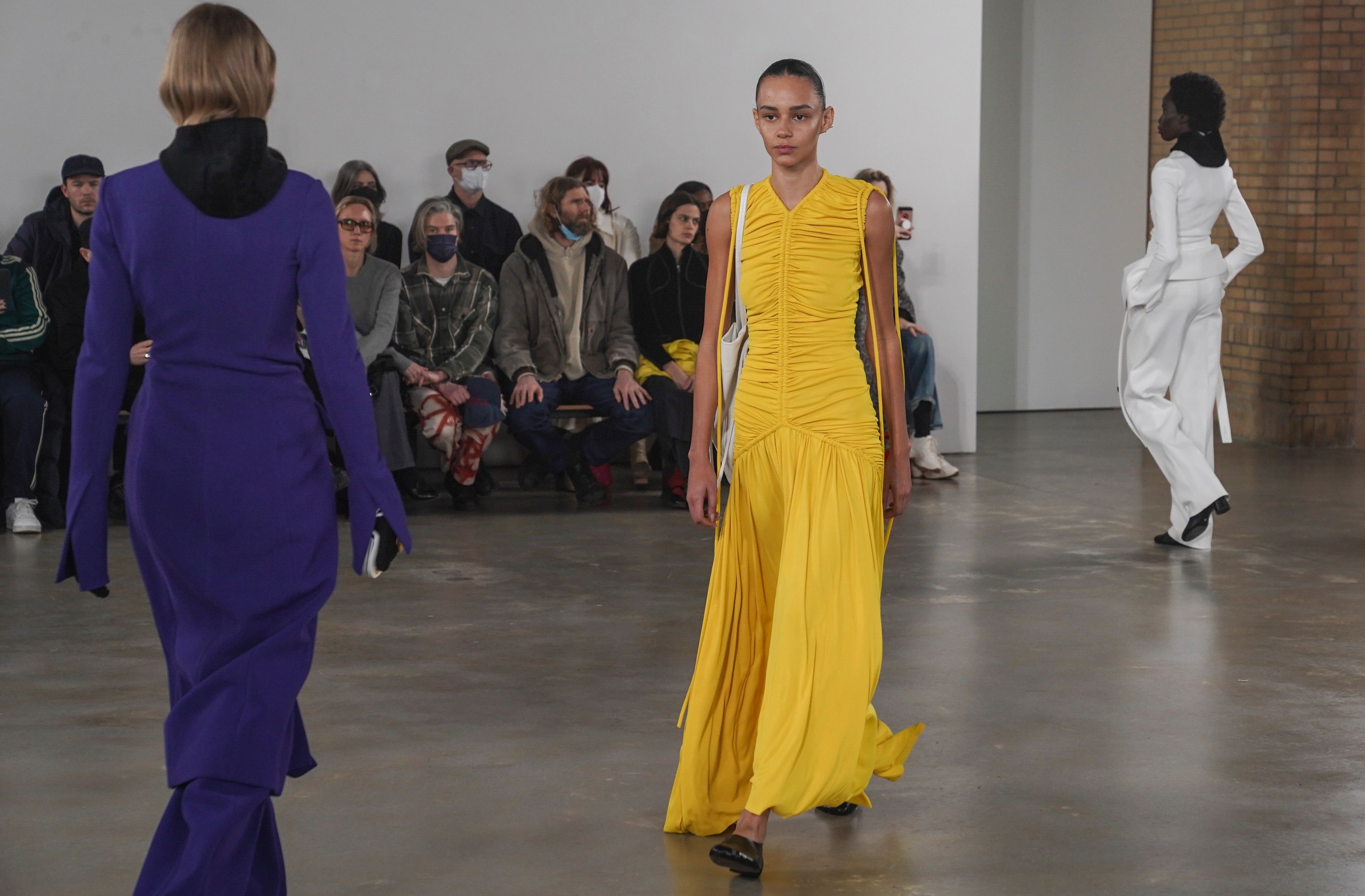 Live music and deconstructed knitwear at Proenza Schouler The