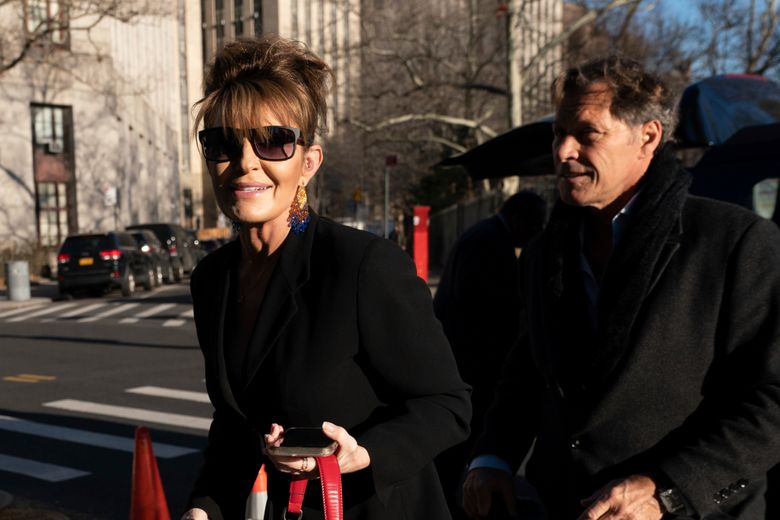 NY Times Palin editorial showed 'arrogance,' her lawyer says