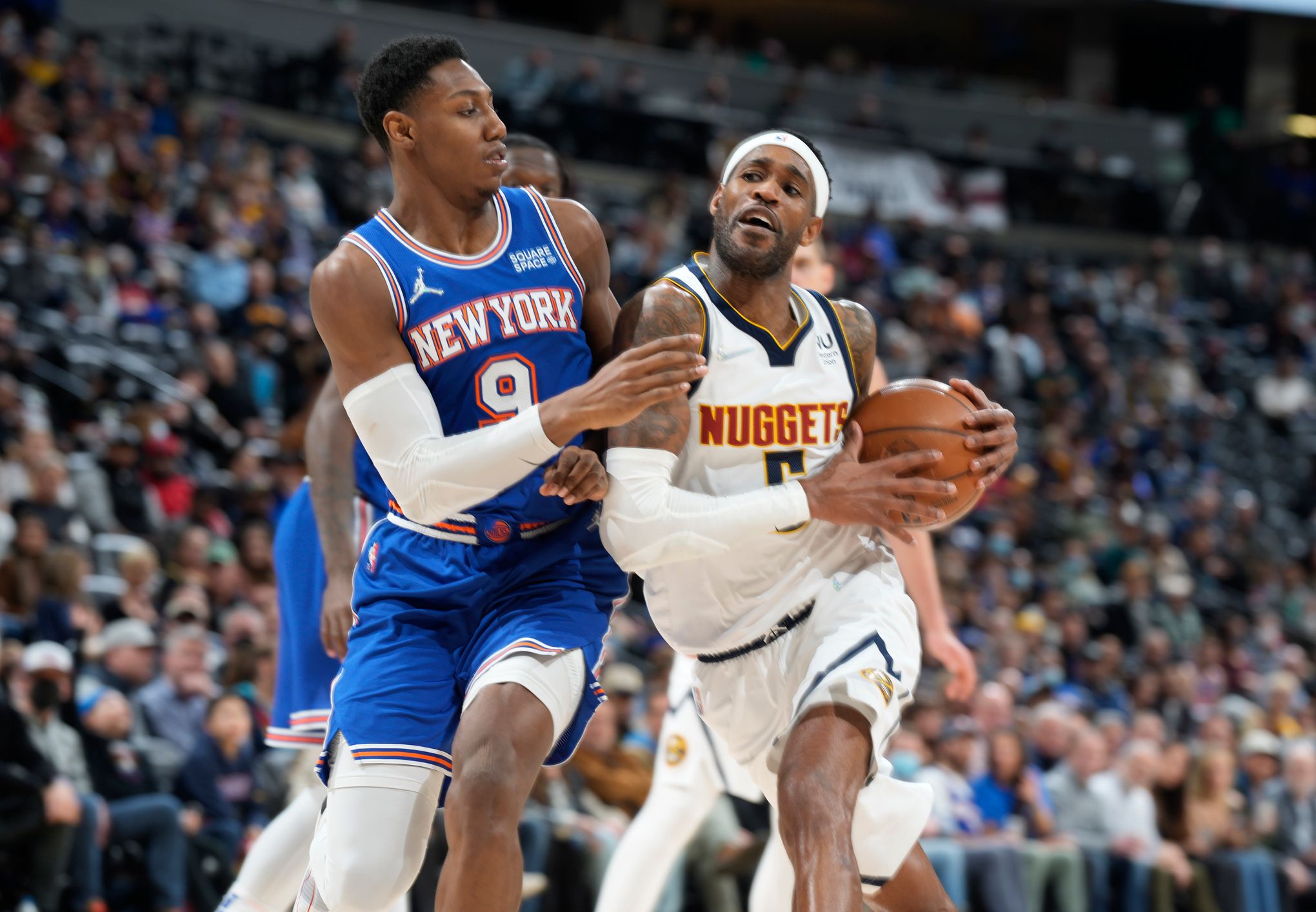 Melhores momentos New York Knicks x Denver Nuggets pela NBA (116-110)