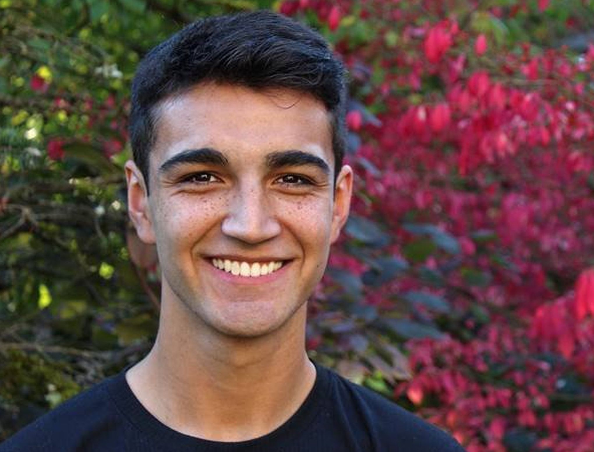 Sam Martinez in his high school senior portrait.