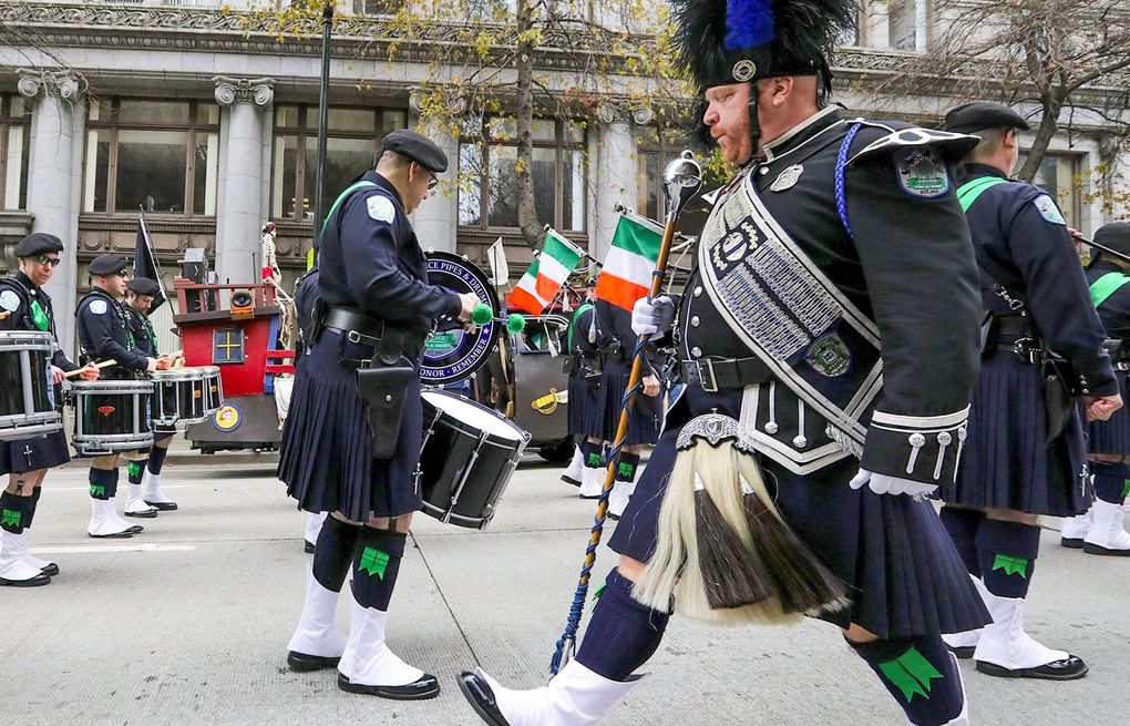 St. Patrick's Day parade Fifth Avenue and Fifty-ninth Street