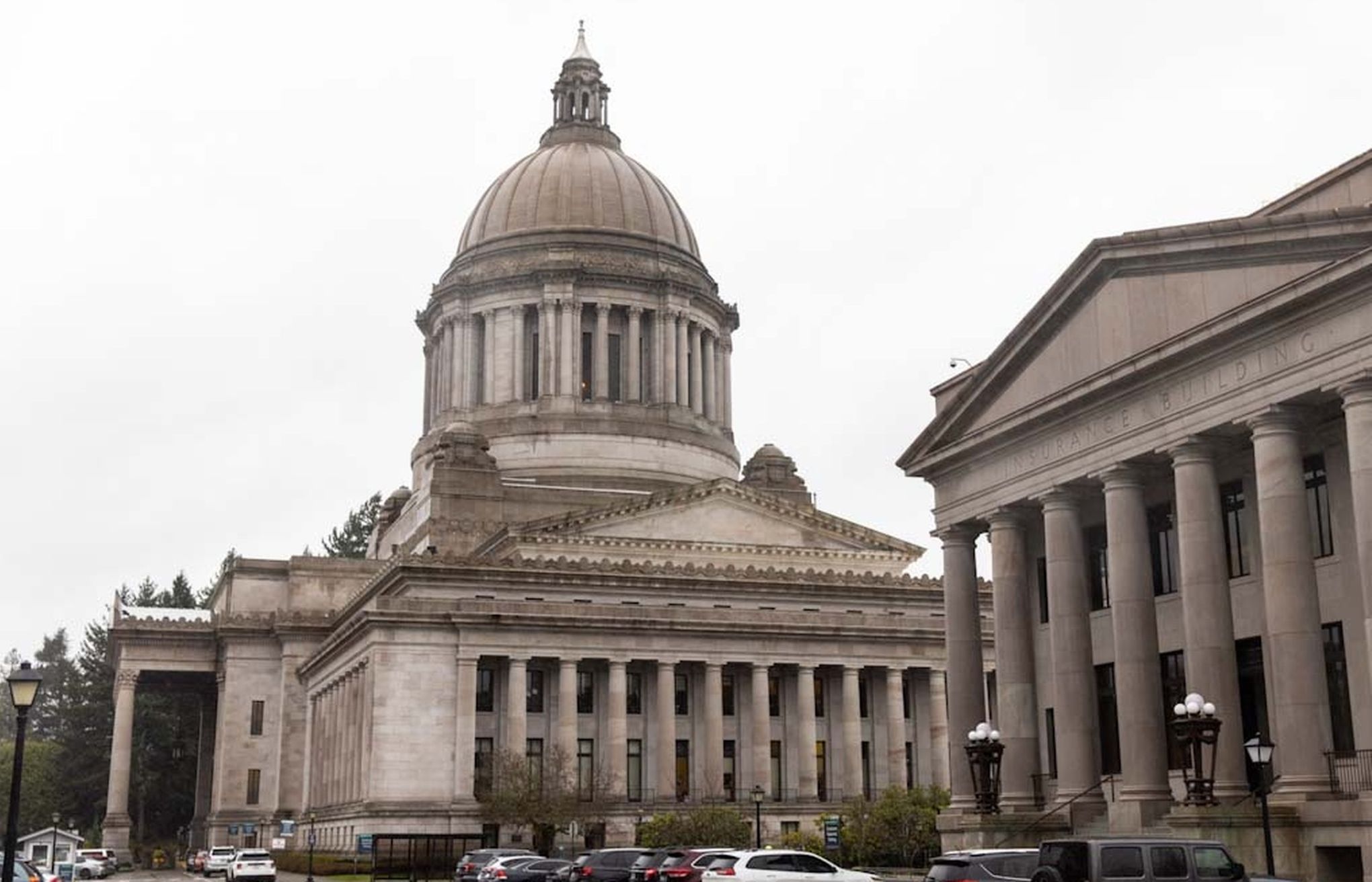 The Legislative Building at the Capitol in Olympia.