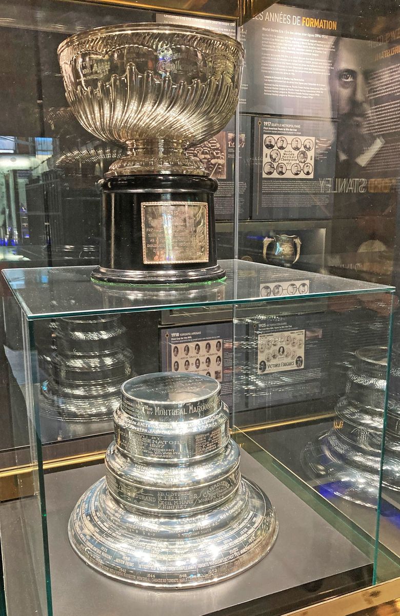 Is the real Stanley Cup at the Hockey Hall of Fame? 