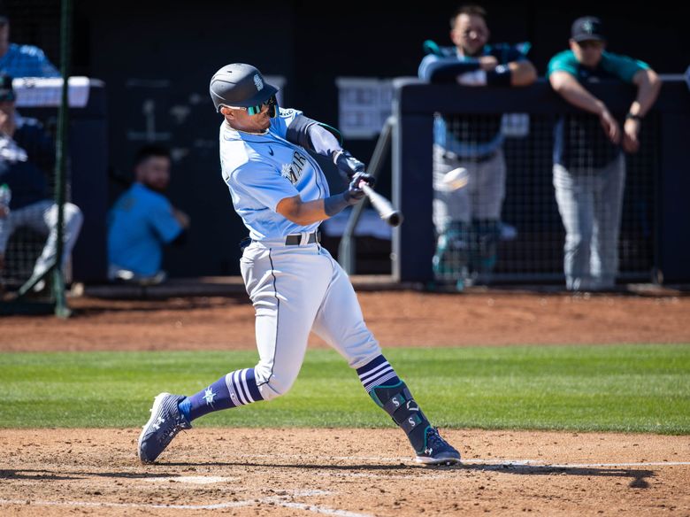 Mariners star prospect Julio Rodriguez hits three-run homer, but Seattle  falls 6-4 in first spring game