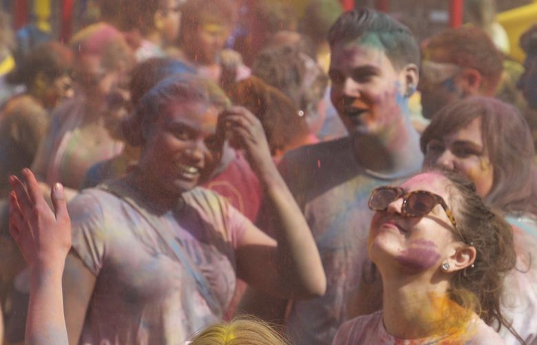 Holi, a festival most famous for the throwing of colored powder, is a Hindu spring festival that signifies the changing of seasons, the victory of good over evil, color, love, fertility, laughter, forgetting and forgiving.
