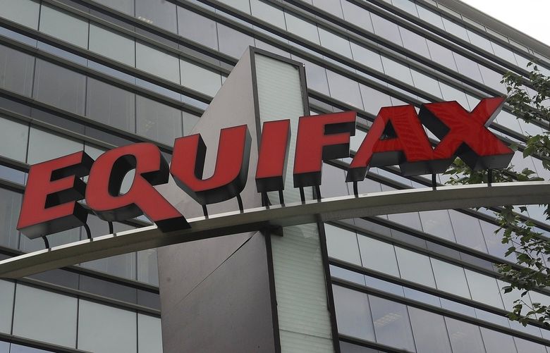 FILE – This July 21, 2012, file photo shows signage at the corporate headquarters of Equifax Inc. in Atlanta. The deadline to seek cash payments and claim free services as part of Equifax’s $700 million settlement over a massive data breach is Wednesday, Jan. 22, 2020. (AP Photo/Mike Stewart, File)