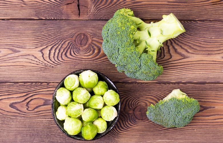 Broccoli and Brussels sprouts   (Dreamstime/TNS) 43768882W 43768882W