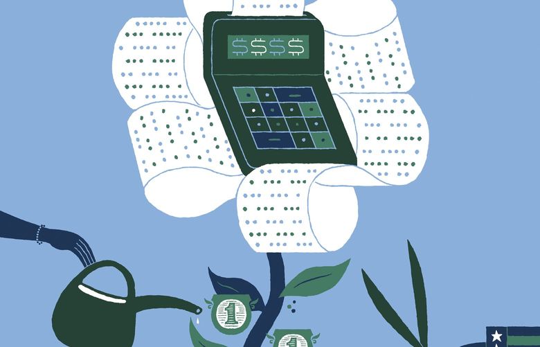 Between student loans, third stimulus payments and other pandemic-related oddities, 2021 may look different when it comes to your taxes. (Adam McCauley / The New York Times)