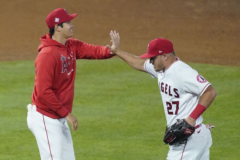 Los Angeles Angels Of Anaheim Mike Trout And Shohei Ohtani Sports