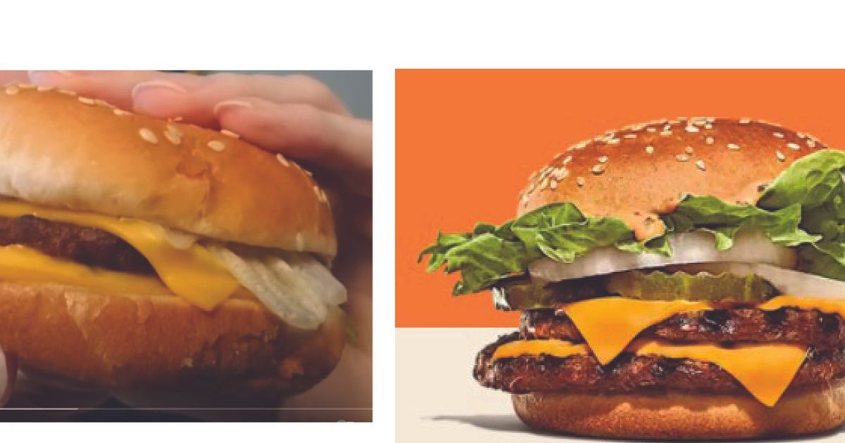 Burger King’s ads show big meats but consumers get wimpy Whoppers ...