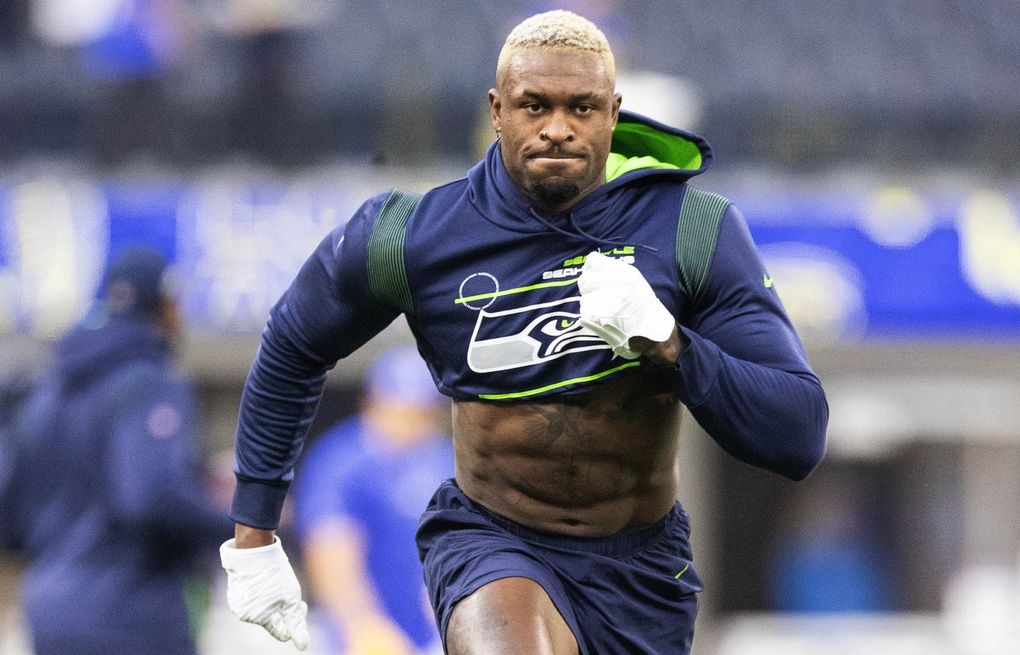 LOOK: Here's why Pete Carroll took his shirt off when the Seahawks  interviewed D.K. Metcalf 