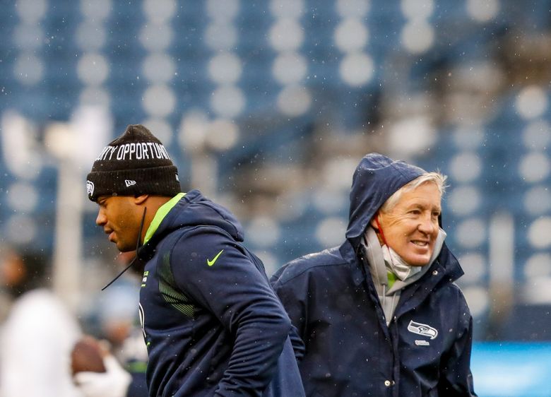 Seahawks' 'standard response' when teams ask about Russell Wilson