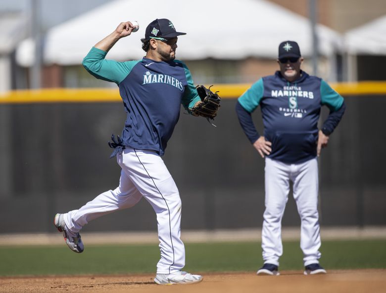 Mariners infield guru Perry Hill enjoys work with new additions