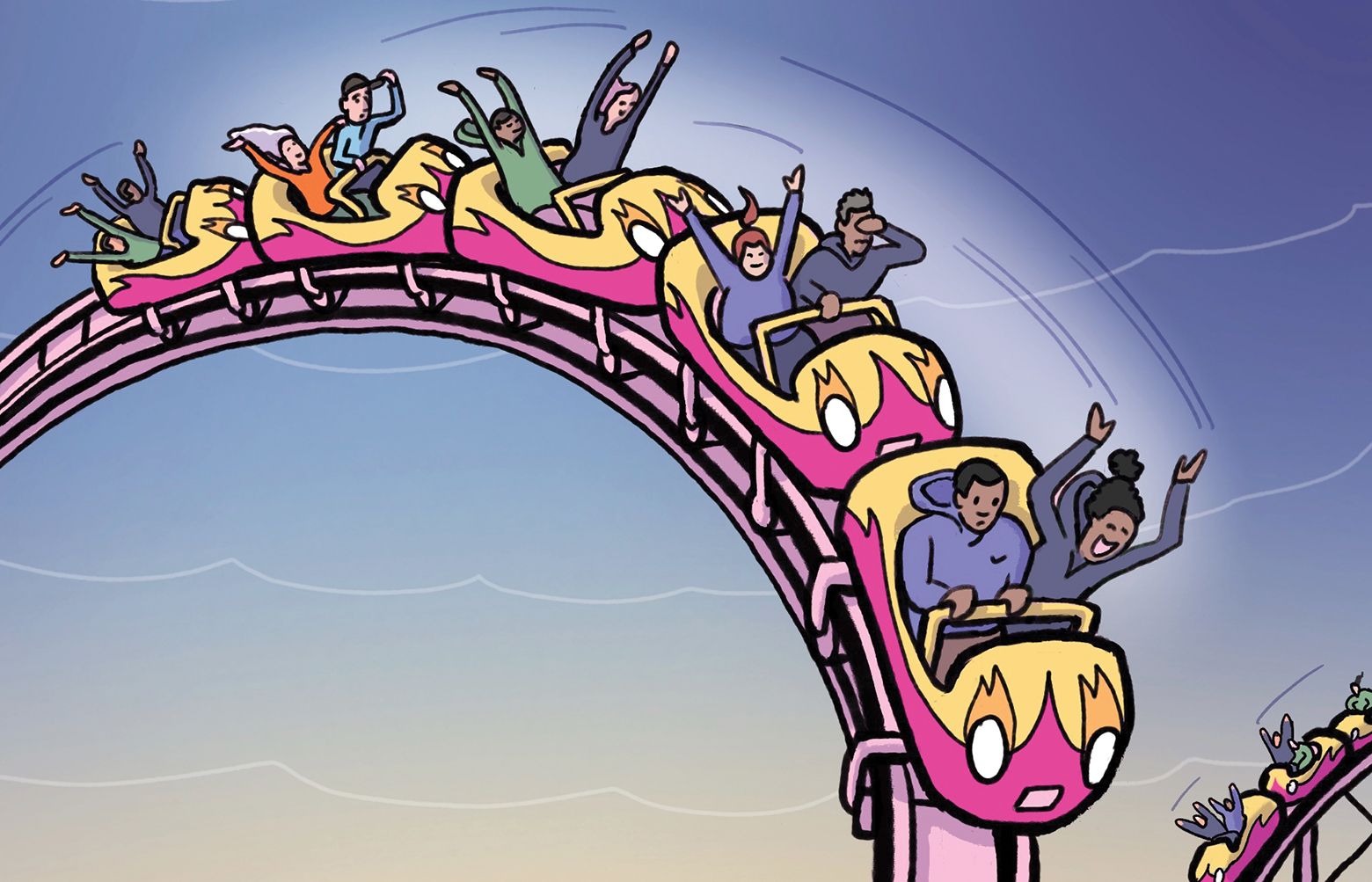 Why are there so few roller coasters in the Pacific Northwest