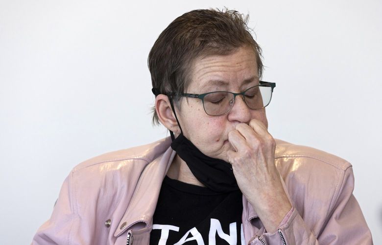 Candace Sparks, who says she was raped as a teenage sex worker by a Seattle police officer in the late 1970s, sued the city and the now retired officer, K.C. Smith, claiming Smith is liable for battery and the city was negligent “for failing to protect” her “from a violent assault by one of its officers.” (Ellen M. Banner / The Seattle TImes)