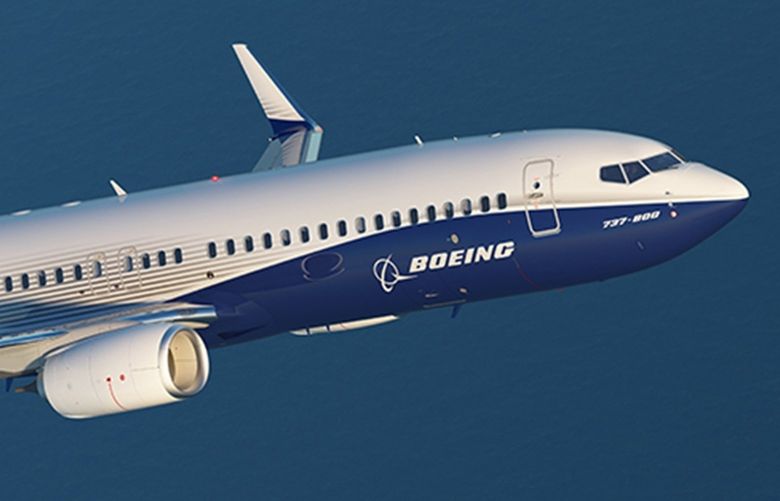 The Boeing 737-800 NG. (Boeing/TNS) 43187967W 43187967W
