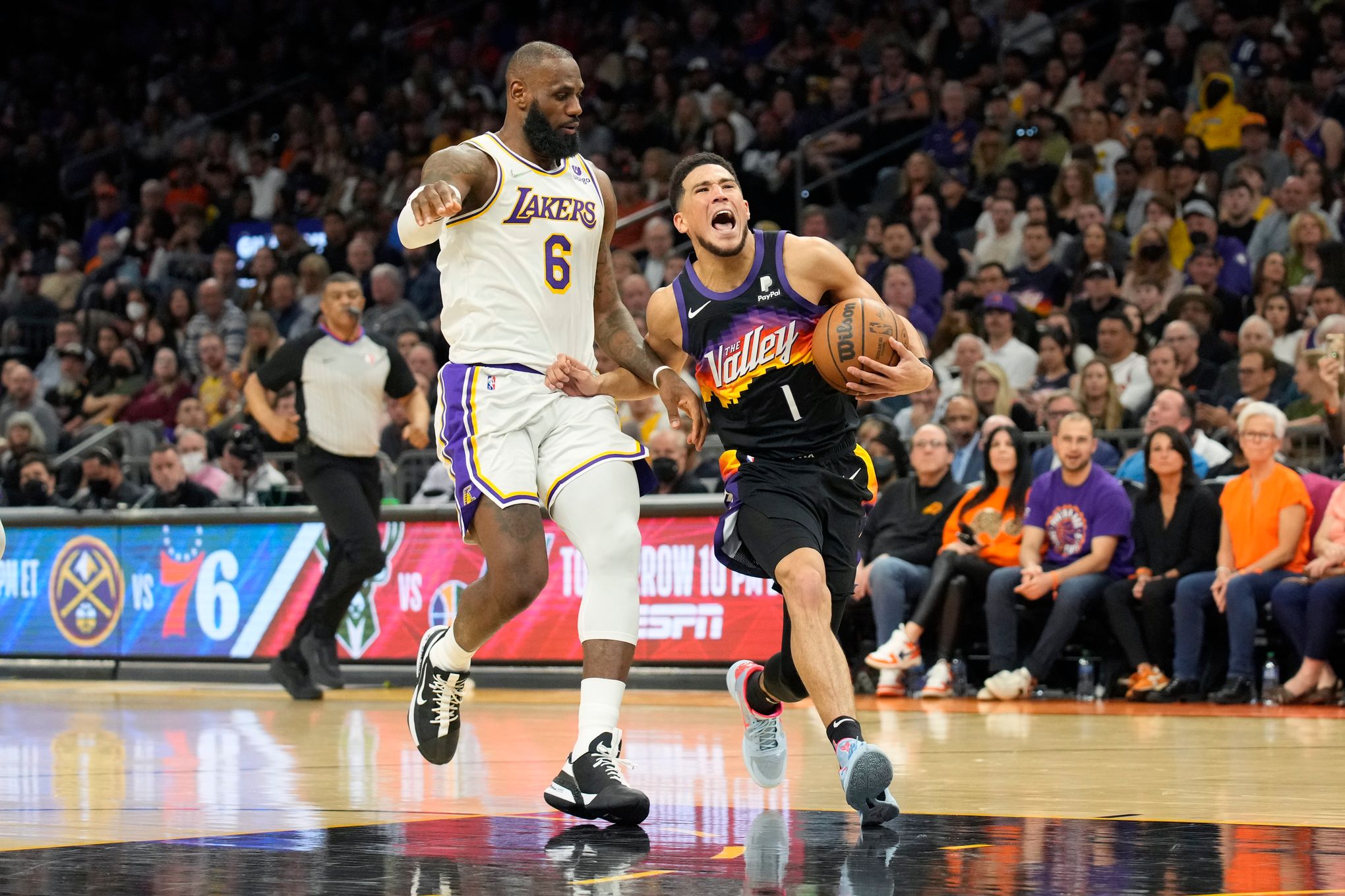 Lakers rout Suns' reserves, extend hopes of escaping play-in