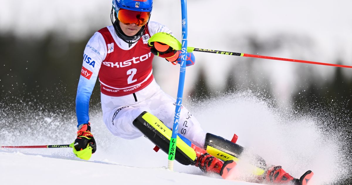 Shiffrin, Vlhová both miss slalom podium as Liensberger wins | The ...