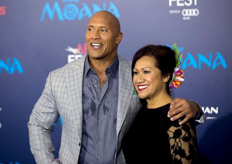 Dwayne Johnson credits females in his life for shaping him | The Seattle  Times