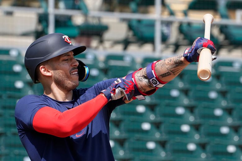 Carlos Correa Is Introduced by Minnesota Twins - The New York Times