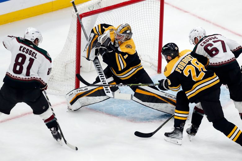 Coyle scores late as Bruins beat Coyotes again, 3-2