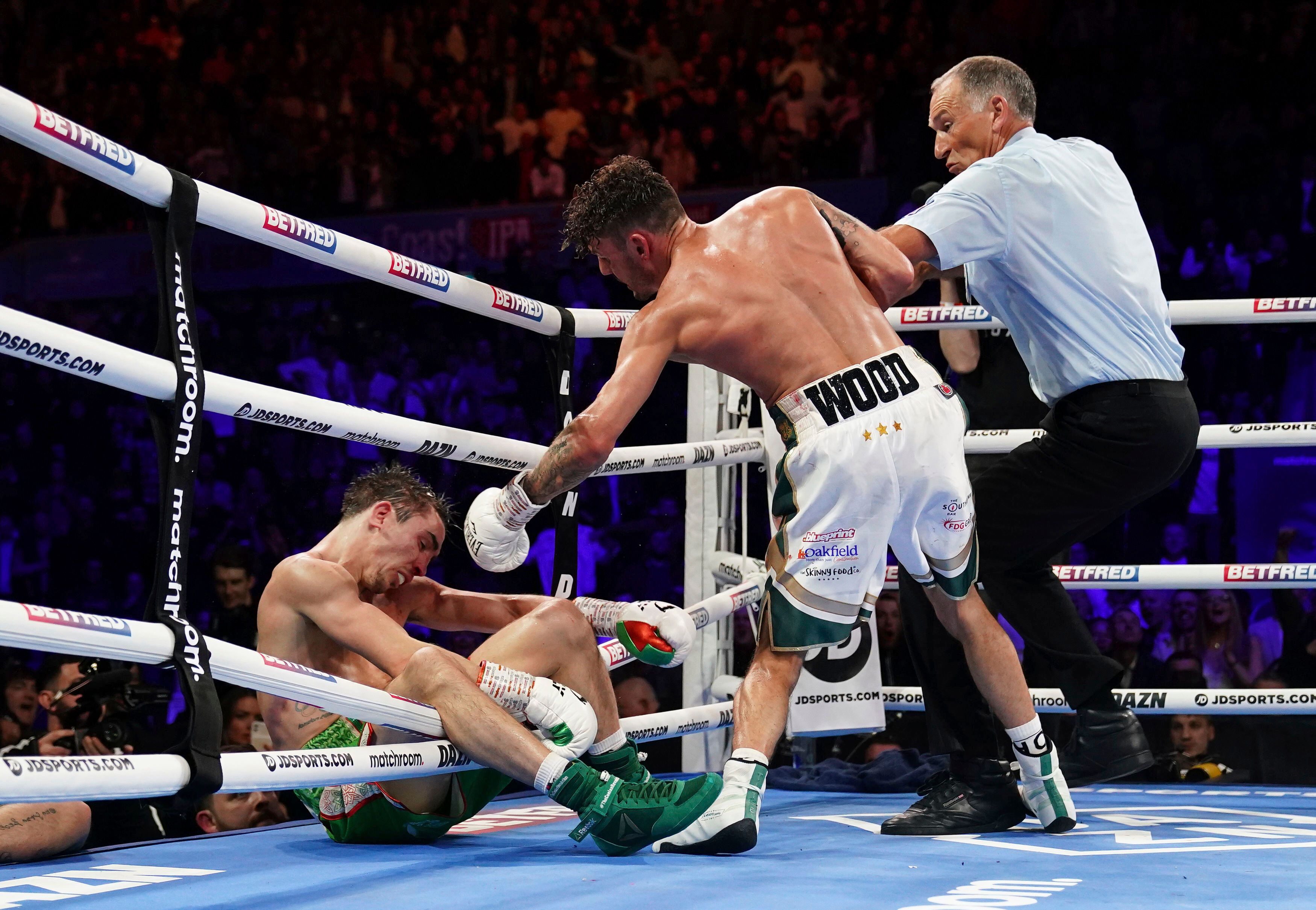 Boxer Michael Conlan OK after being knocked out of ring The Seattle Times