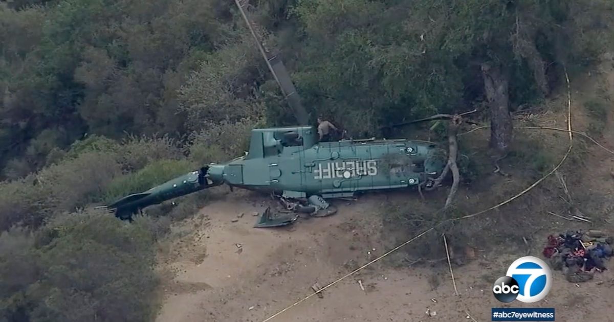Authorities investigate crash of LA sheriff’s helicopter The Seattle
