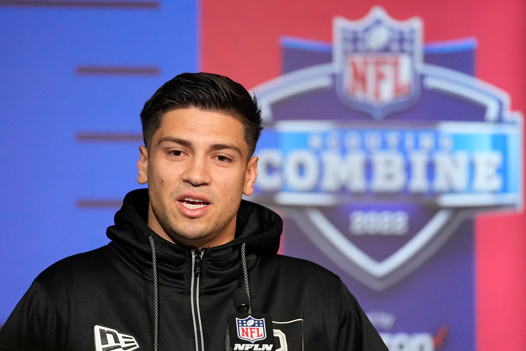 Ole Miss QB Matt Corral throws for NFL teams at pro day